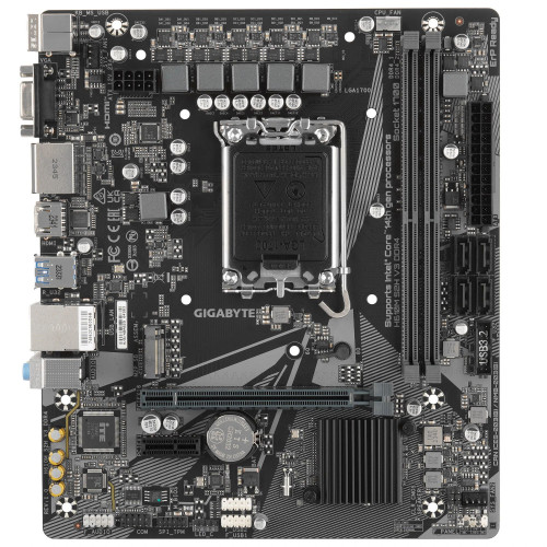 Материнская плата GIGABYTE H610M S2H V3 DDR4, LGA 1700, Intel H610, mATX, Ret