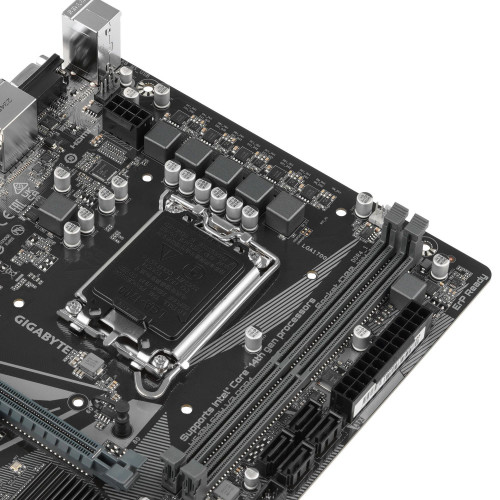Материнская плата GIGABYTE H610M S2H V3 DDR4, LGA 1700, Intel H610, mATX, Ret