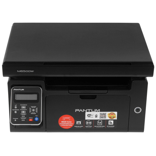 МФУ лазерное Pantum M6500W, A4, ч/б, печ. до 22 стр/мин., 1200x1200dpi, USB, Wi-Fi, черный