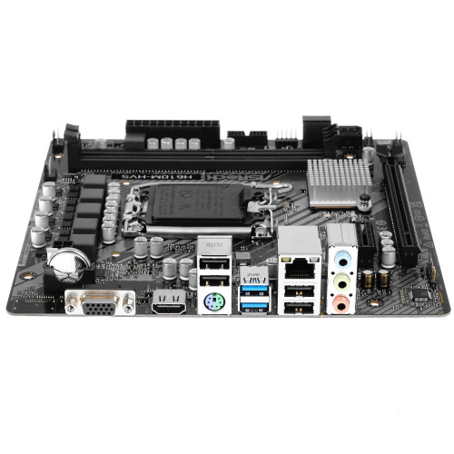 Материнская плата s1700 Asrock H610M-HVS H610 2xDDR4 PCI-Ex16 HDMI/D-Sub                 I