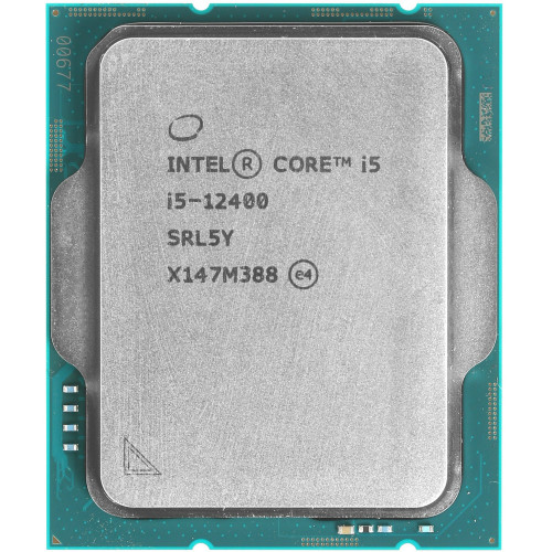 Процессор Intel Core i5 12400, LGA 1700, OEM [cm8071504650608 srl5y] Tray