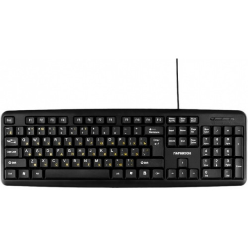 Клавиатура Гарнизон GK-100L 1,8м черный